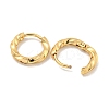 202 Stainless Steel Twist Huggie Hoop Earrings EJEW-H003-06G-2