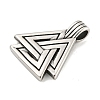 Viking 316 Surgical Stainless Steel Pendants STAS-E212-87AS-2