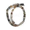 Natural Dragon Veins Agate Beads Strands G-G177-E06-01-3