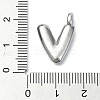 Anti-Tarnish 304 Stainless Steel Pendants STAS-U033-02P-V-3