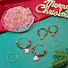 56Pcs 7 Styles 316 Surgical Stainless Steel Hoop Earrings Findings STAS-TA0002-84-7