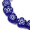 Handmade Millefiori Lampwork Beads Strands LAMP-G164-03B-3