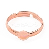 Adjustable Brass Finger Rings Components KK-WH0054-22B-RG-1