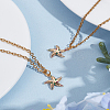 2Pcs Brass Micro Pave Cubic Zirconia Charms KK-LP0002-13-1