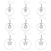 Unicraftale Stainless Steel Dangle Earrings STAS-UN0012-01-1