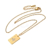 Golden 202 Stainless Steel Constellation Pendants Necklaces NJEW-K380-02G-07-2