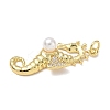 Brass Cubic Zirconia Pendants KK-L253-26G-02-2