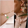 40Pcs 10 40Pcs 10 Style Alloy Enamel Pendant Decorations HJEW-YW00187-6