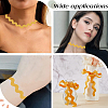 9 Yards Polyester Wavy Fringe Trim Ribbon OCOR-XCP0002-94F-3