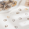 144Pcs 6 Colors Brass Leverback Earring Findings FIND-LP0002-87-1