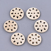 2-Hole Wood Buttons WOOD-S053-28-1