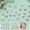 150Pcs 15 Styles Tibetan Style Alloy Beads Sets TIBEB-SC0001-50-6