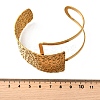 Exaggerated 304 Stainless Steel Cuff Bangles for Women BJEW-V005-02G-3