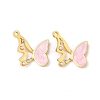 304 Stainless Steel Enamel Pendants STAS-U057-08G-02-1