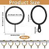 Iron Drape Sliding Eyelet Rings IFIN-SP0001-17A-EB-2