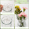 3Pcs 3 Style 201 Stainless Steel Flower Arrangement Insert Lids FIND-GF0006-39-6