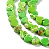Dyed Synthetic Imperial Jasper Beads Strands G-M403-A37-01-4