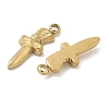 304 Stainless Steel Pendants STAS-D127-21B-G-2