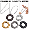 10M Flat PU Leather Cord WL-GF0001-33D-5