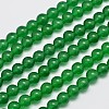 Natural & Dyed Malaysia Jade Bead Strands X-G-A146-8mm-A06-1