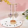 50Pcs Rainbow Color Stainless Steel Stud Earring Findings STAS-UN0037-07A-3