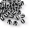 Strip Opaque Acrylic Beads SACR-R885-20mm-01-1
