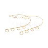 316 Stainless Steel Ear Cuff Findings Ion Plating(IP) STAS-H148-04G-3