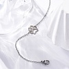 Tarnish Resistant 201 Stainless Steel Link Bracelets STAS-T040-JN020-1-3