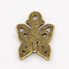 Tibetan Style Alloy Pendants TIBEP-A890-AB-FF-2