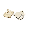 25Pcs Unfinished Wood Cutouts WOOD-P020-01B-2