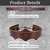 PU Leather & Alloy Headbands Hair Accessories for Women Girls OHAR-WH20009-02B-02-2