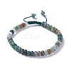 Adjustable Nylon Cord Braided Bead Bracelets BJEW-F369-B12-1