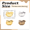 80Pcs 4 Colors Tibetan Style Alloy Pendants FIND-LP0003-12-2
