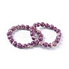 Synthetic Regalite Bead Stretch Bracelets BJEW-K212-C-024-1-1