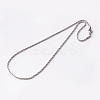 304 Stainless Steel Rope Chain Necklaces X-STAS-O056-B-10-2