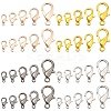 100Pcs 5 Styles Zinc Alloy Lobster Claw Clasps FIND-YW0006-16-2