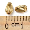 Rack Plating Eco-friendly Brass Beads KK-M257-20G-3