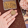 400Pcs 4 Styles 304 Stainless Steel Open Jump Rings STAS-GA0001-66-5