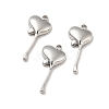 Non-Tarnish 304 Stainless Steel Pendants X-STAS-I197-023P-1