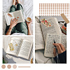 2Pcs 2 Styles Zinc Alloy Enamel Bookmarks AJEW-CP0003-98B-5