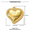 304 Stainless Steel Pendants STAS-OY009-47G-2
