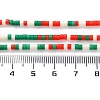 Christmas Theme Handmade Lampwork Beads Strands LAMP-L078-008L-4