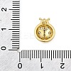 Brass Micro Pave Cubic Zirconia Pendants KK-I360-076G-3