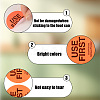 500Pcs Paper Adhesive Label Stickers STIC-WH20010-25B-3