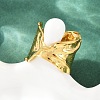 304 Stainless Steel Adjustable Cuff Rings for Women X-RJEW-A074-09G-3
