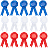 24Pcs 3 Colors Award Ribbon Shape Tinplate Badge Pins JEWB-CP0001-28-1