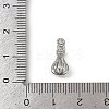 Brass Pave Clear Cubic Zirconia Pendants LS-KK-L238-25P-3