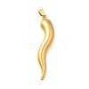 304 Stainless Steel Pendants STAS-H200-08G-03-1