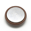 Imitation Leather Covered Cabochons WOVE-S084-06B-3