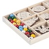 Christmas theme DIY Wood Pendants WOOD-S063-01E-3